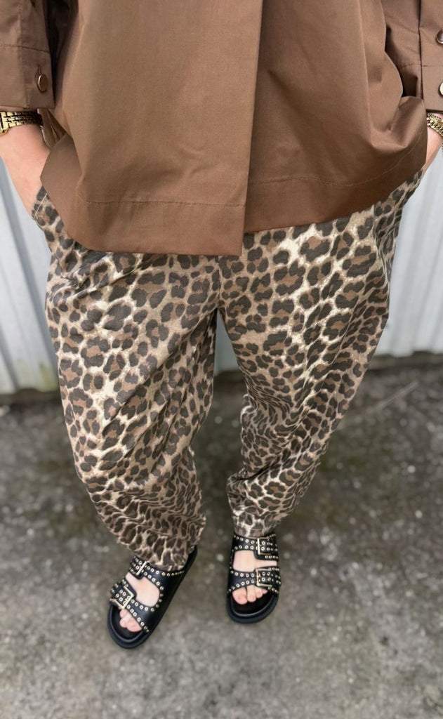 Black Colour Bukser - Abbie Barrel - Lt. Leo