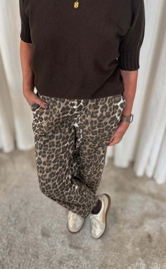 Black Colour Bukser - Abbie Barrel - Lt. Leo