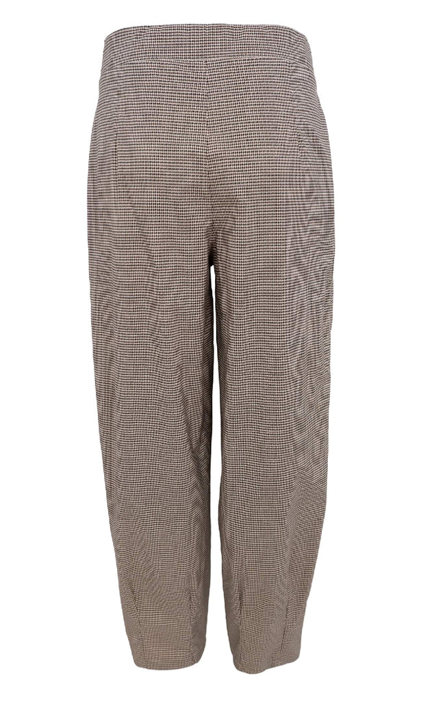 Black Colour Bukser - Davina Art - Brown