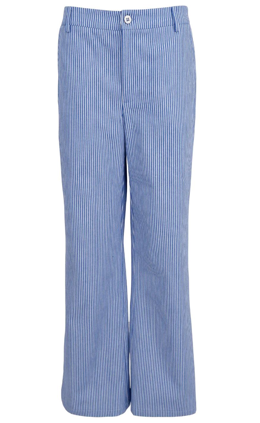 Black Colour Bukser - Madison - Blue