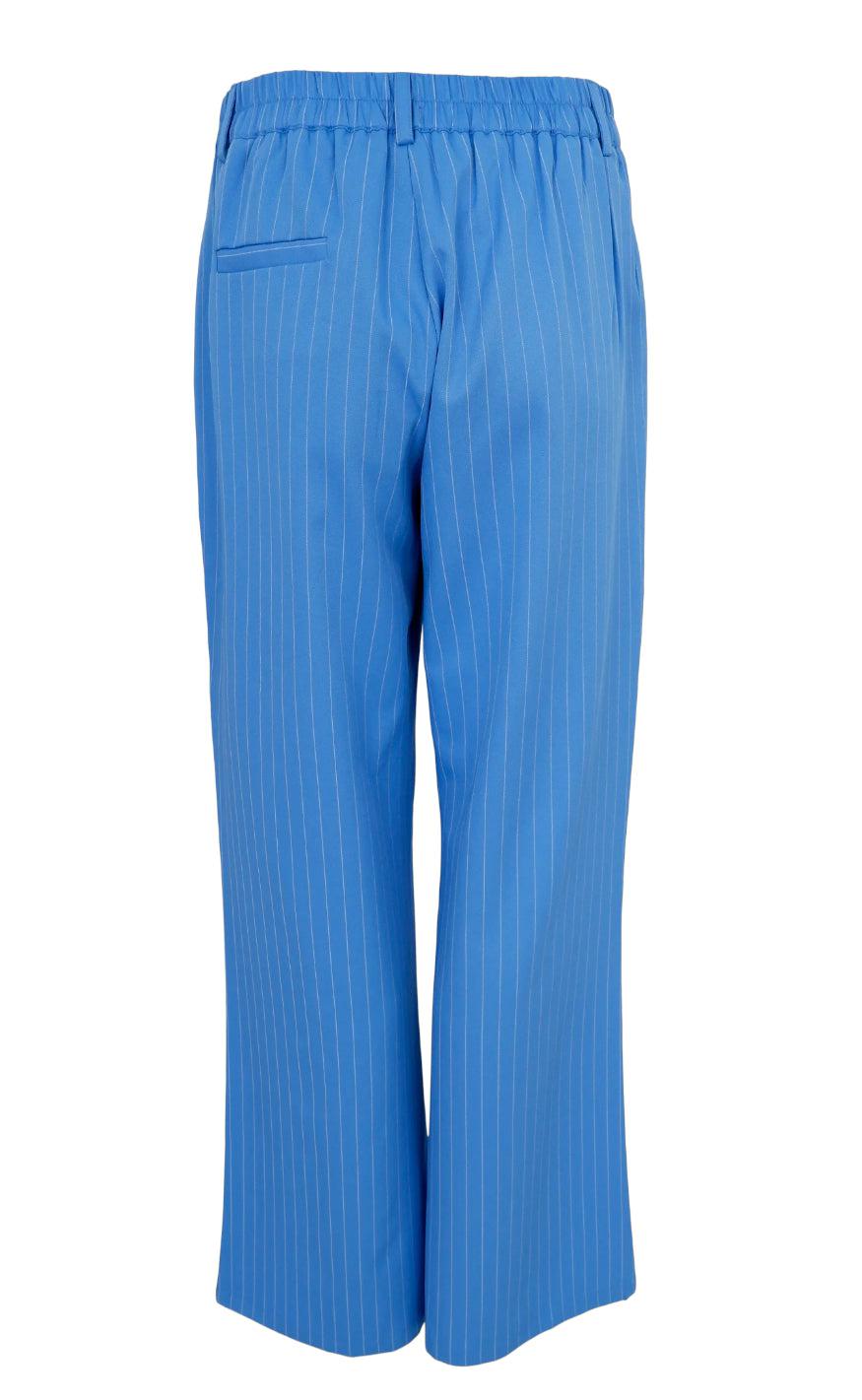 Black Colour Bukser - Malibu - Sky Blue