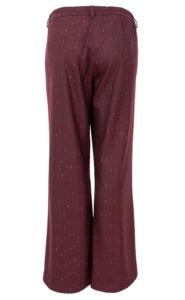 Black Colour Bukser - Murphy - Plum