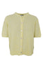 Black Colour Cardigan - Dell SS - Lt. Yellow