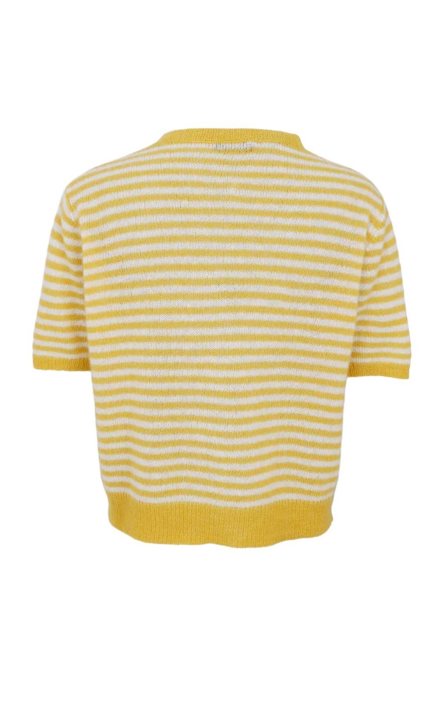 Black Colour Cardigan - Dell Striped SS - Sun