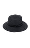 Black Colour Hat - Link Strawhat - Black