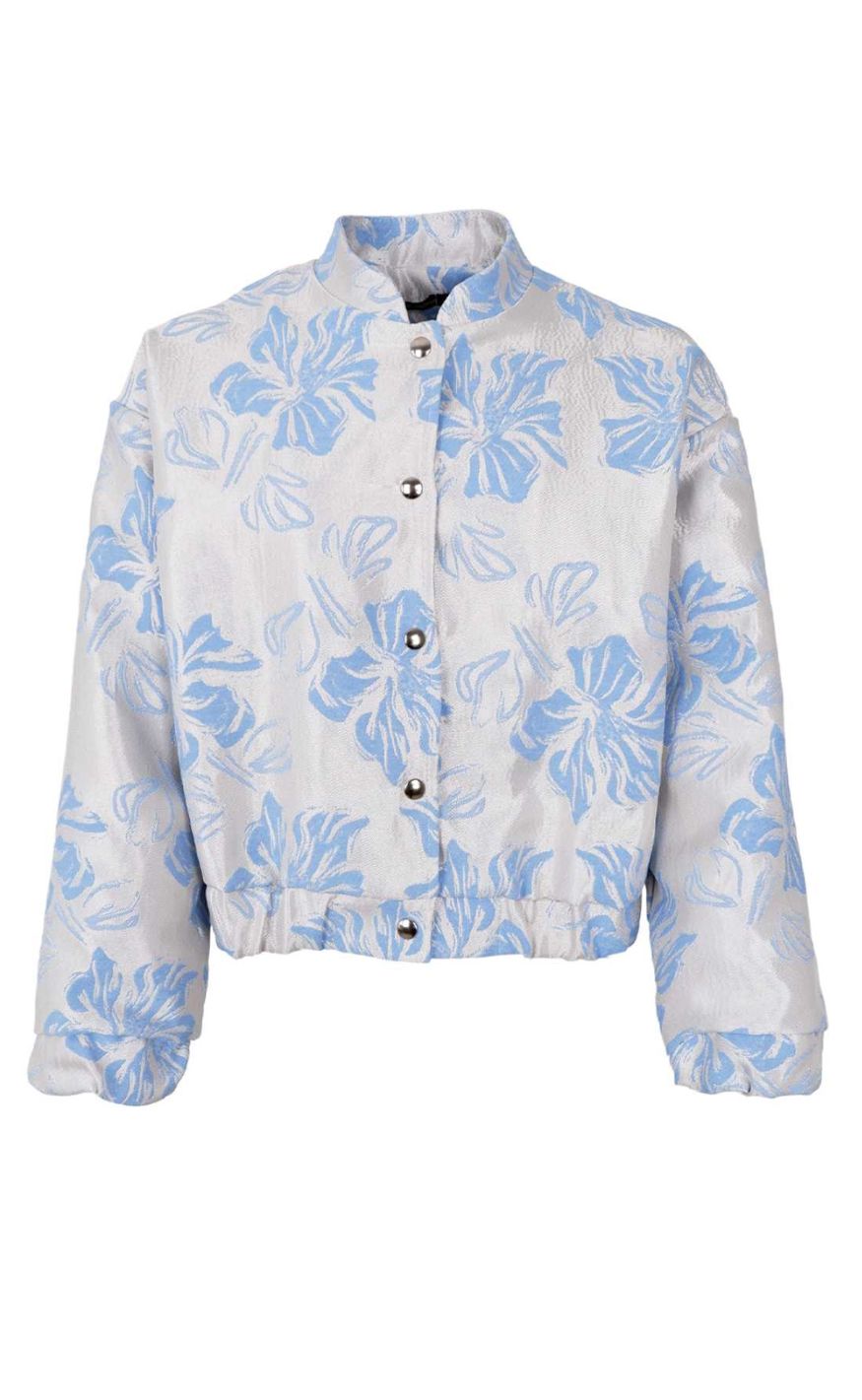 Black Colour Jakke - Jackline Bomber - Lt. Blue