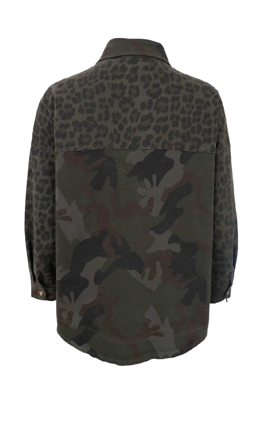 Black Colour Jakke - Morgan - Camouflage