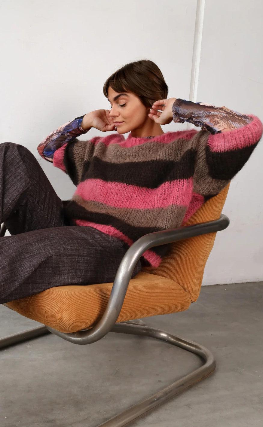 Black Colour Jumper - Megan - Rose Coffee