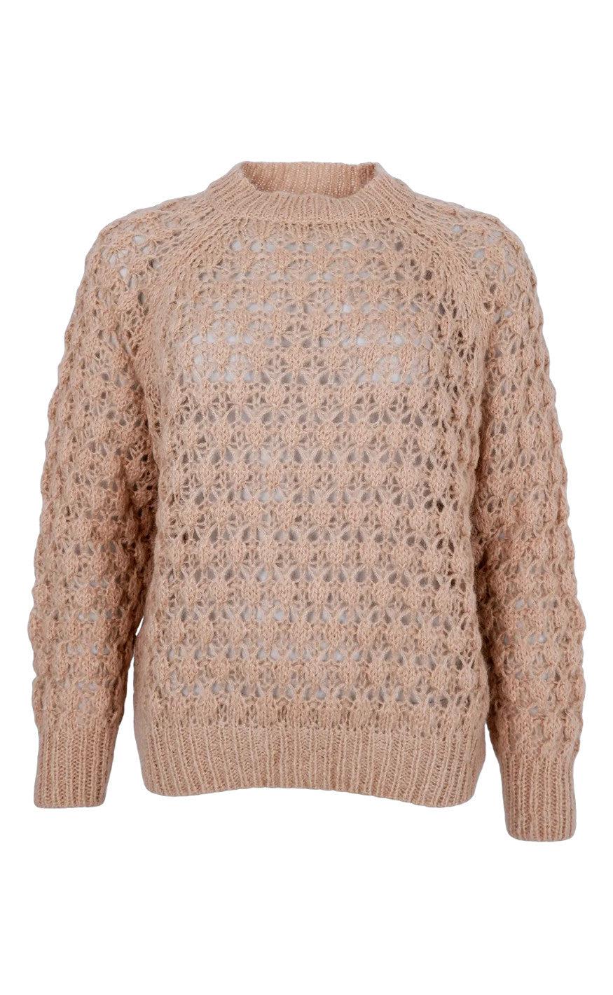 Black Colour Jumper - Trinity - Latte