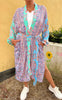 Black Colour Kimono - Luna - Tropic Mix