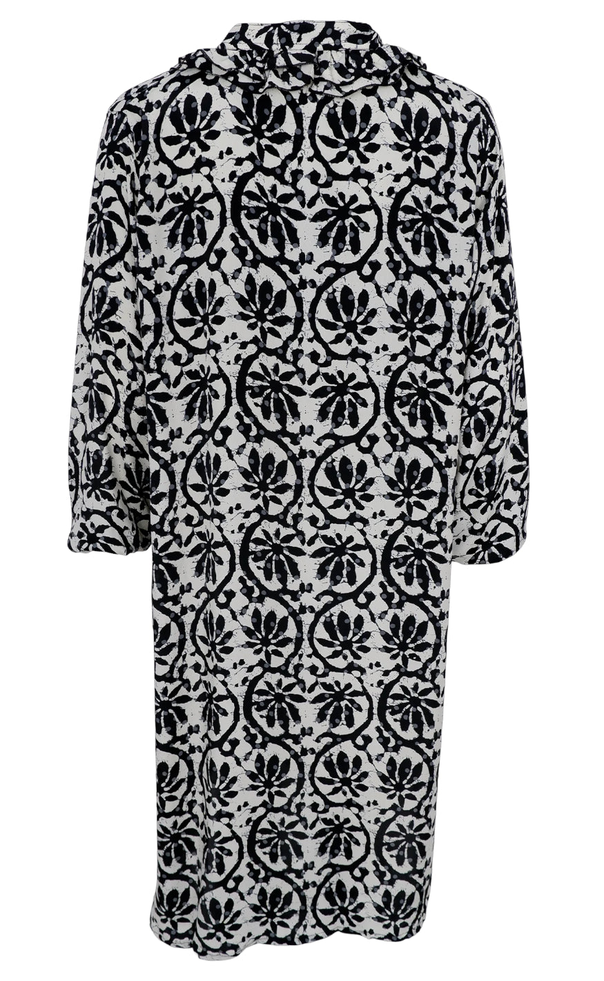 Black Colour Kjole - Luna Ruffle - Black Lily