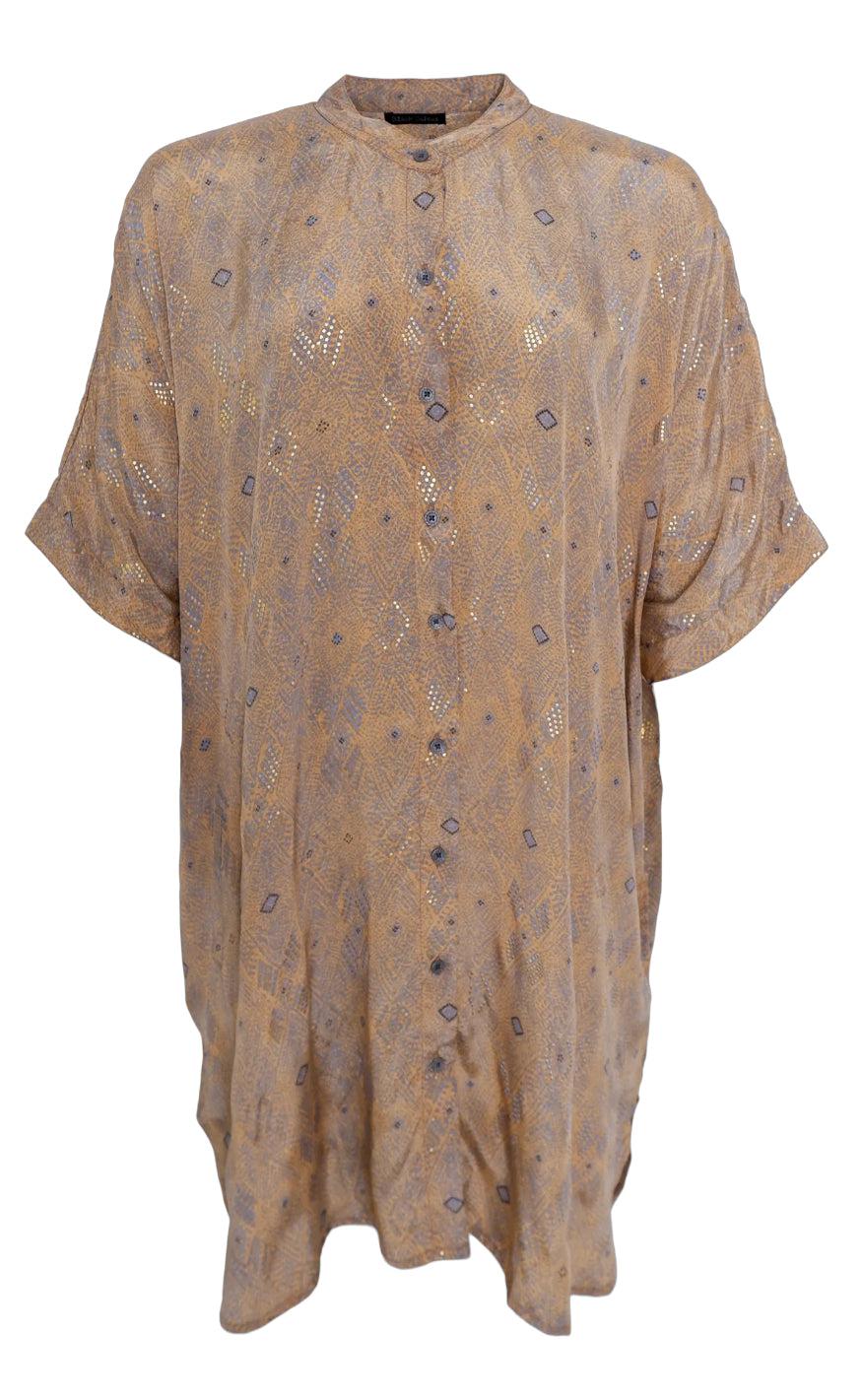Black Colour Kjole - Luna Tunic - Argyle Sand