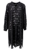 Black Colour Kjole - Nelly Flower - Black