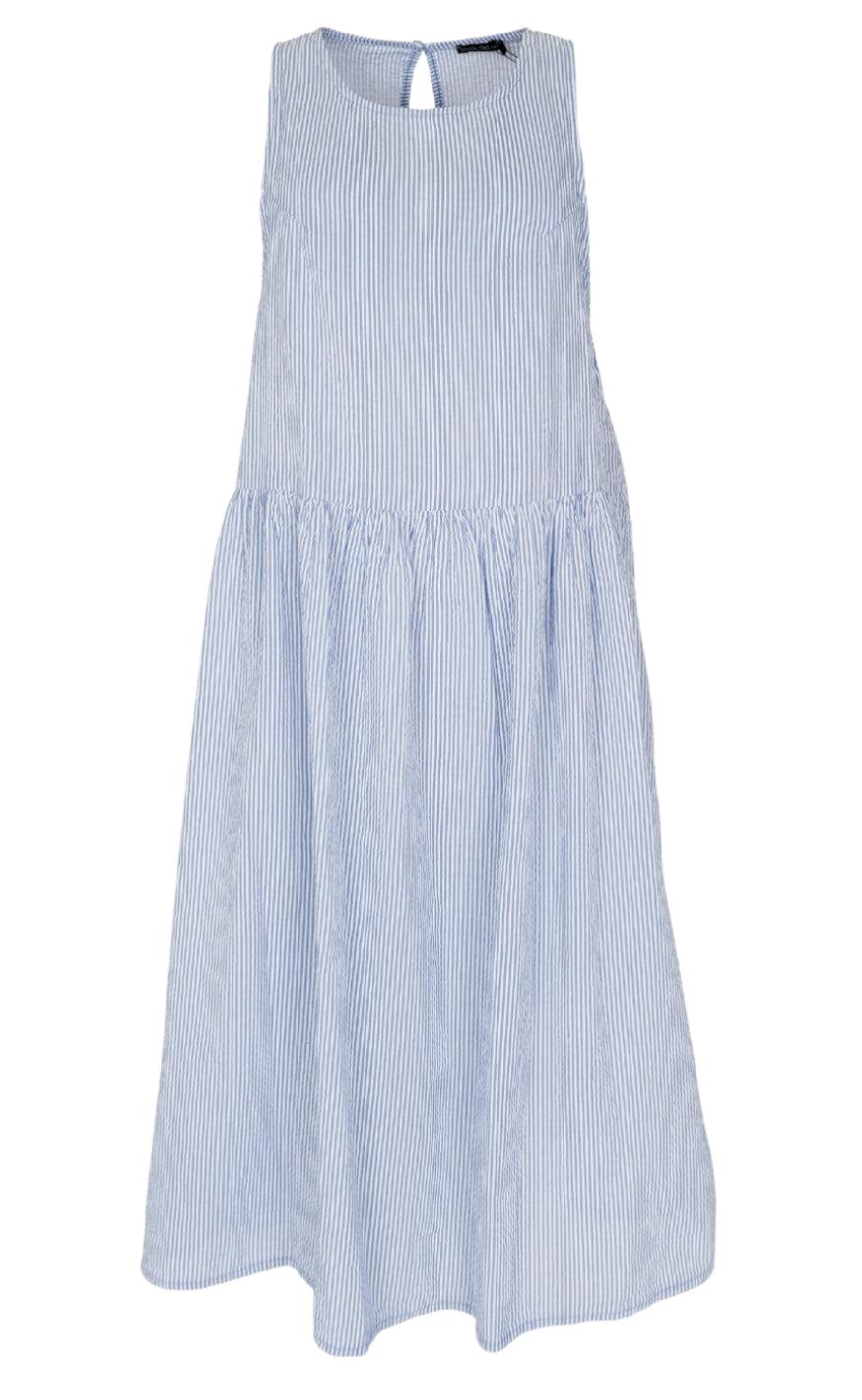 Black Colour Kjole - Tammie - Blue