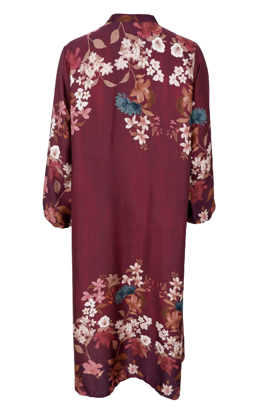 Black Colour Kjole - Zendaya - Plum Flower