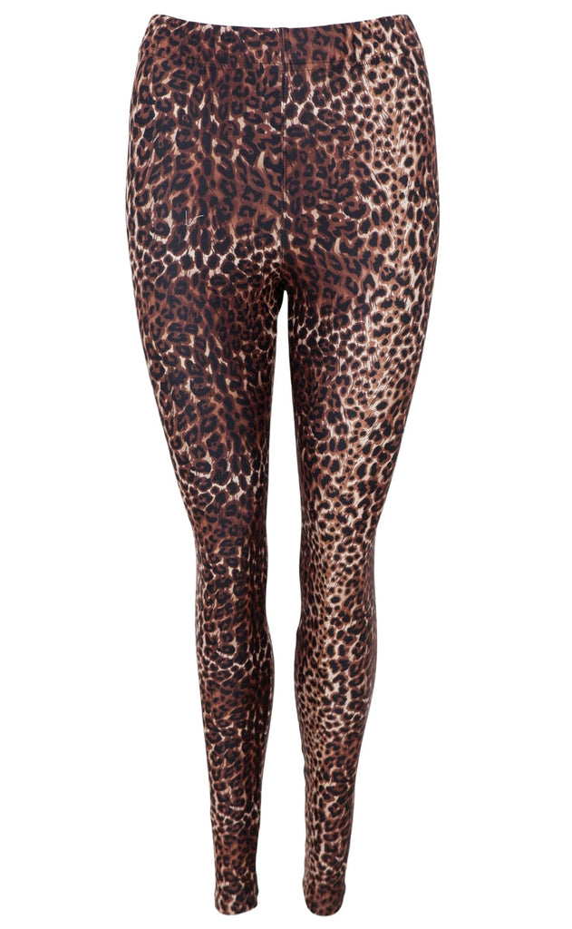 Black Colour Leggings - Lynn - Leo