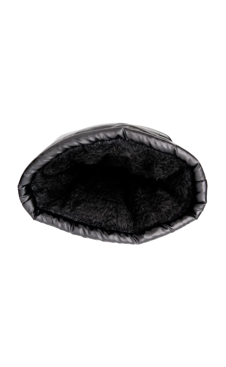 Black Colour Luffer - Rosalin - Black