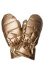 Black Colour Luffer - Rosalin - Gold