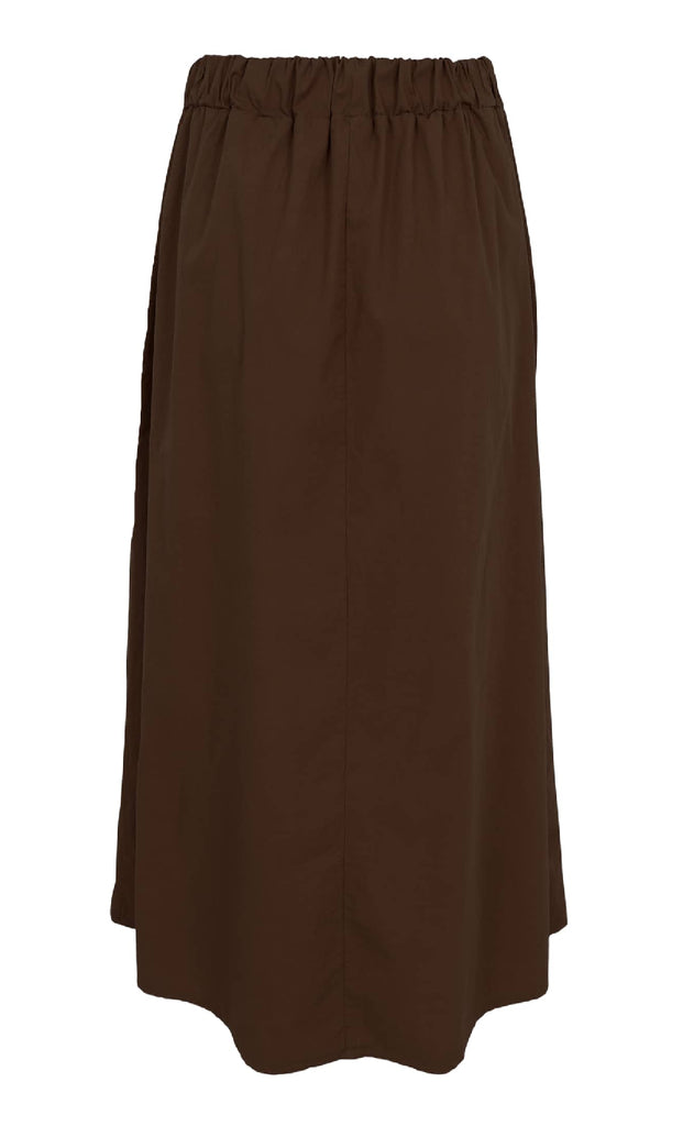 Black Colour Nederdel - Abbie - Coffee