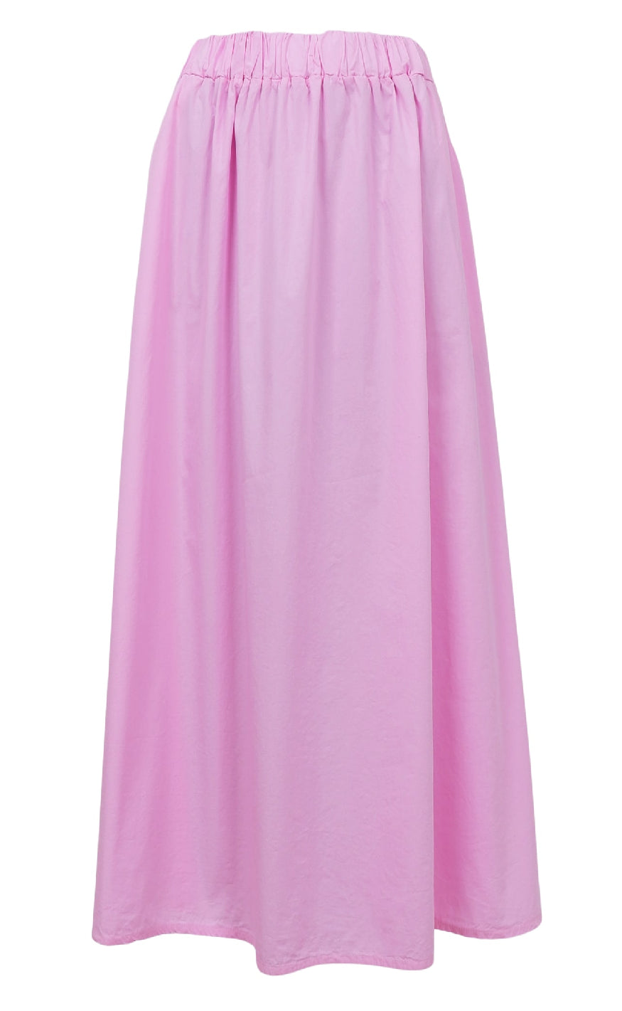 Black Colour Nederdel - Abbie - Powder Rose