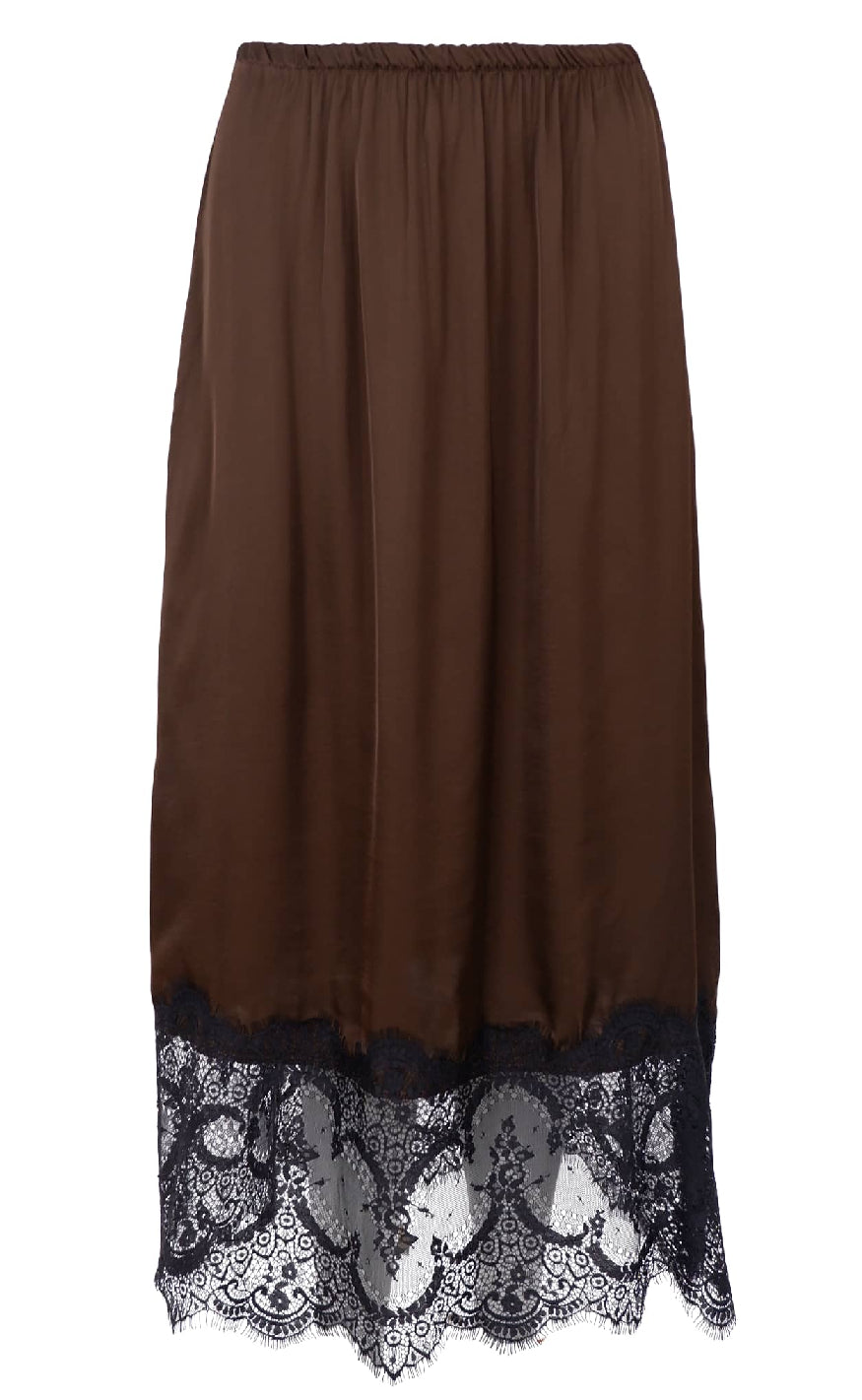 Black Colour Nederdel - Isabella - Coffee