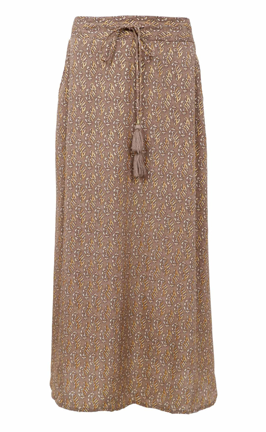 Black Colour Nederdel - Luna Regular - Taupe Mist