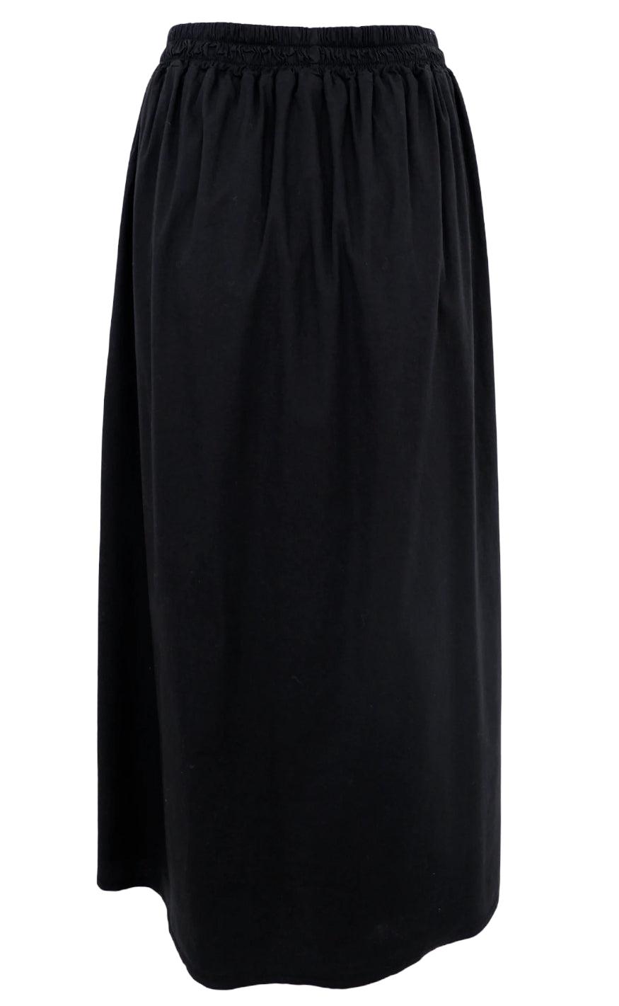 Black Colour Nederdel - Mona - Black