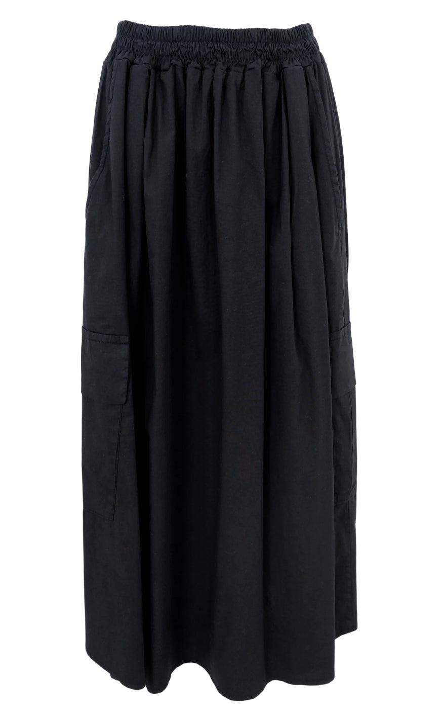 Black Colour Nederdel - Mona - Black