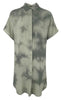 Black Colour Skjorte - Aysa Batik - Army