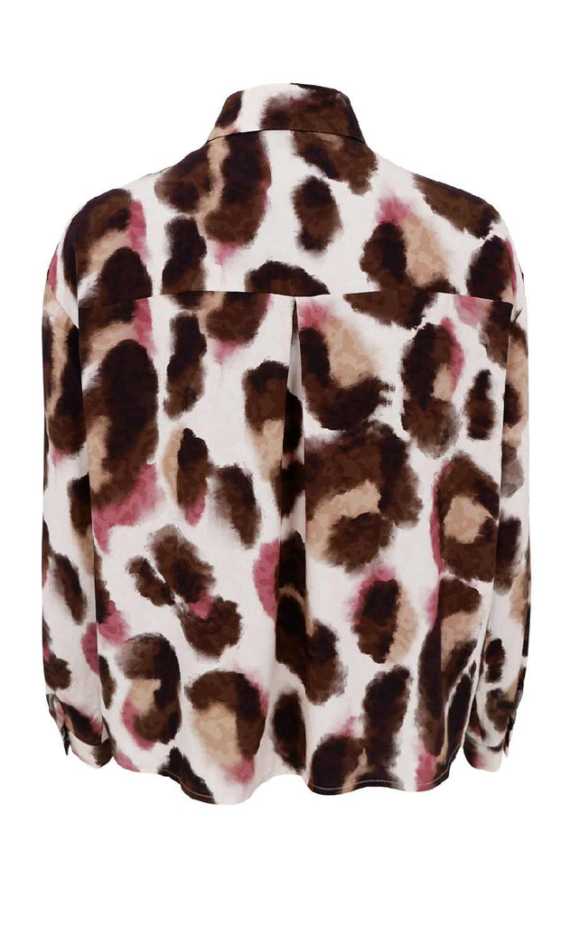 Black Colour Skjorte - Elisa - Brown/Rose