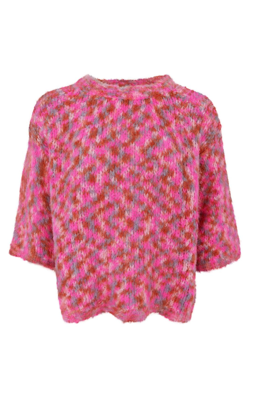 Black Colour Strik Jessa - Pink Multi