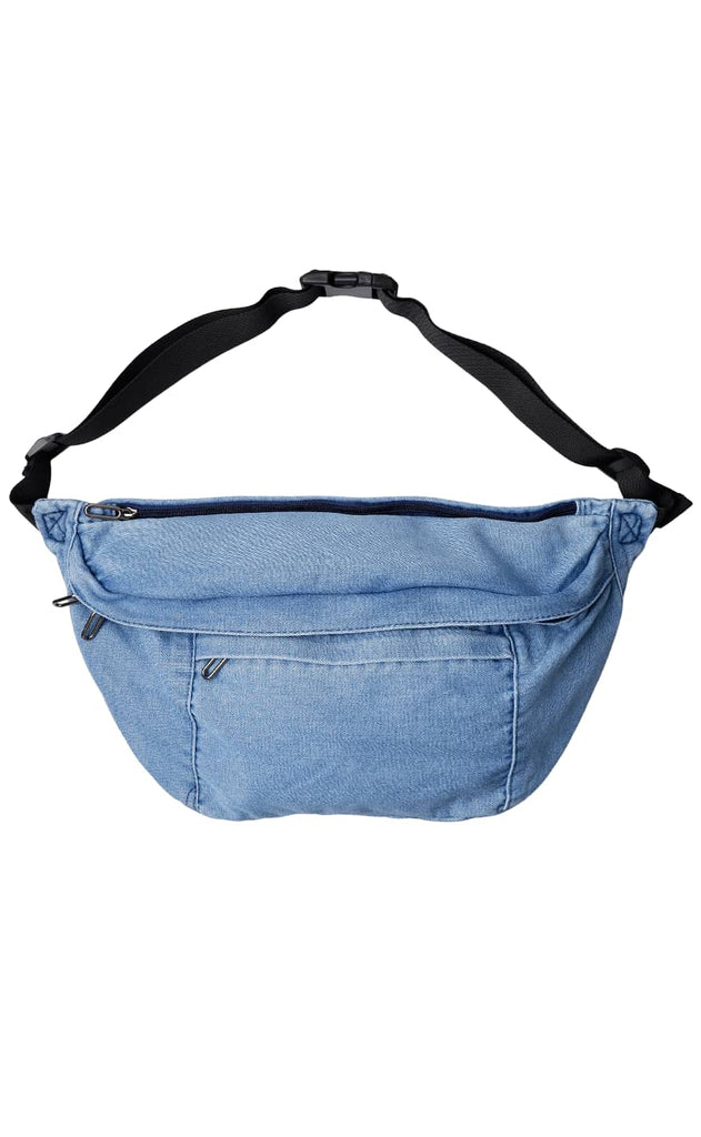 Black Colour Taske - Asra - Lt. Denim Blue