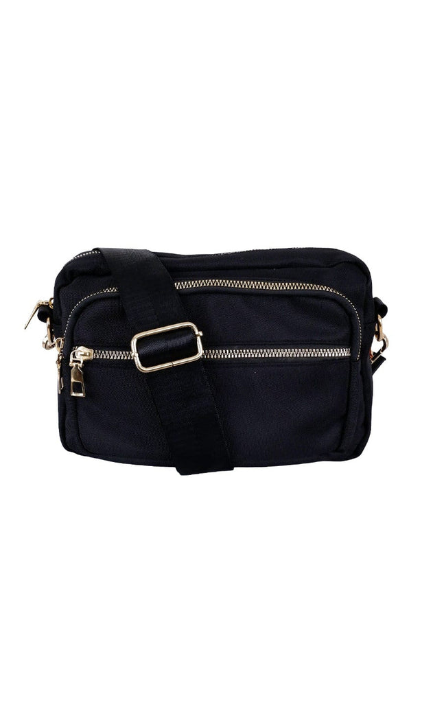 Black Colour Taske - Vanda - Black