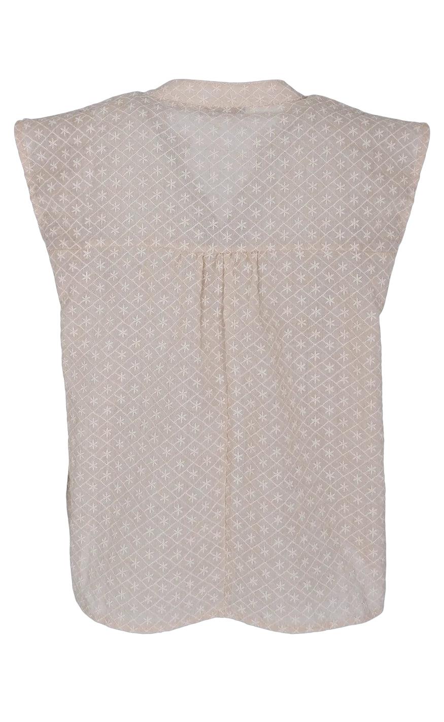 Black Colour Top - Kaya - Sand