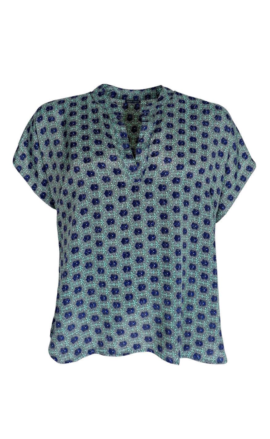 Black Colour Top - Luna Andrea - Emerald Green