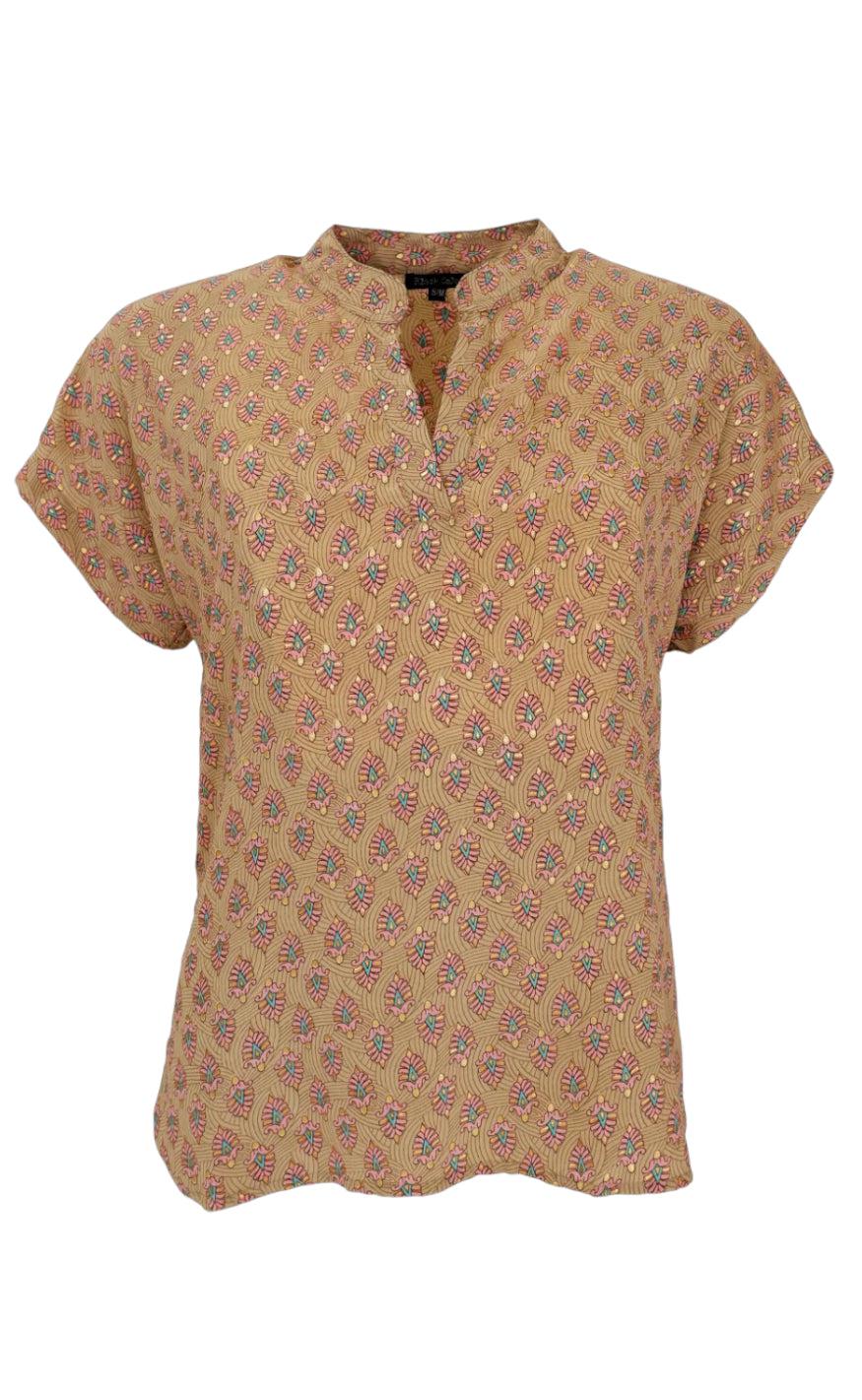 Black Colour Top - Luna Andrea - Savannah Latte
