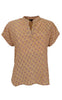 Black Colour Top  - Luna Andrea  - Savannah Latte