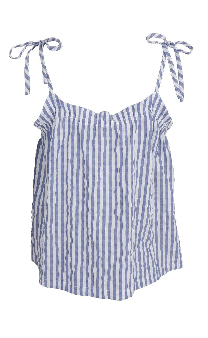 Black Colour Top - Selma - Blue