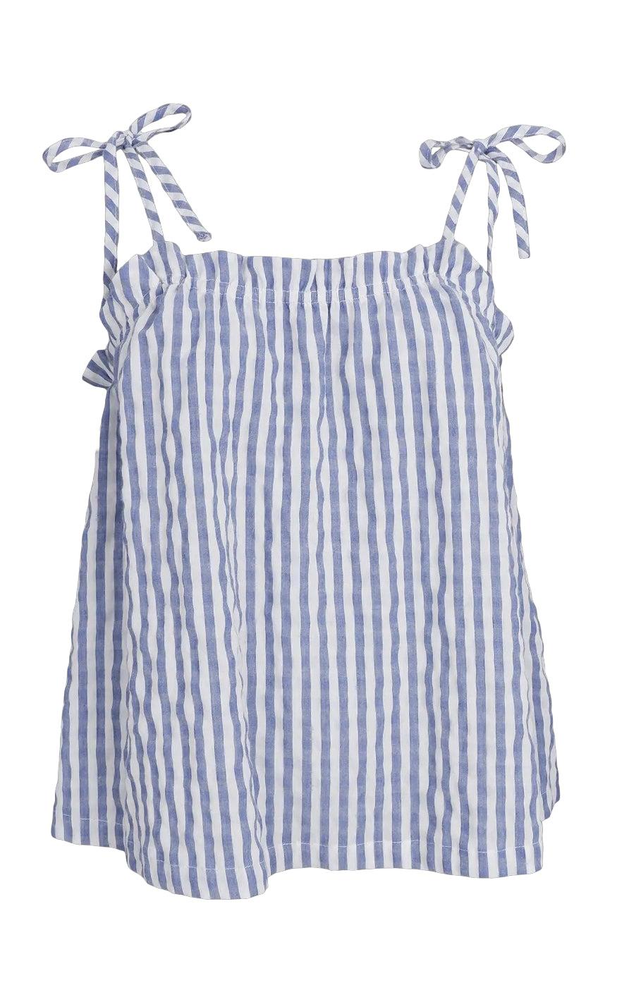 Black Colour Top - Selma - Blue