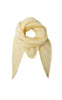 Black Colour Tørklæde - Dell Knitted Mini - Lt. Yellow