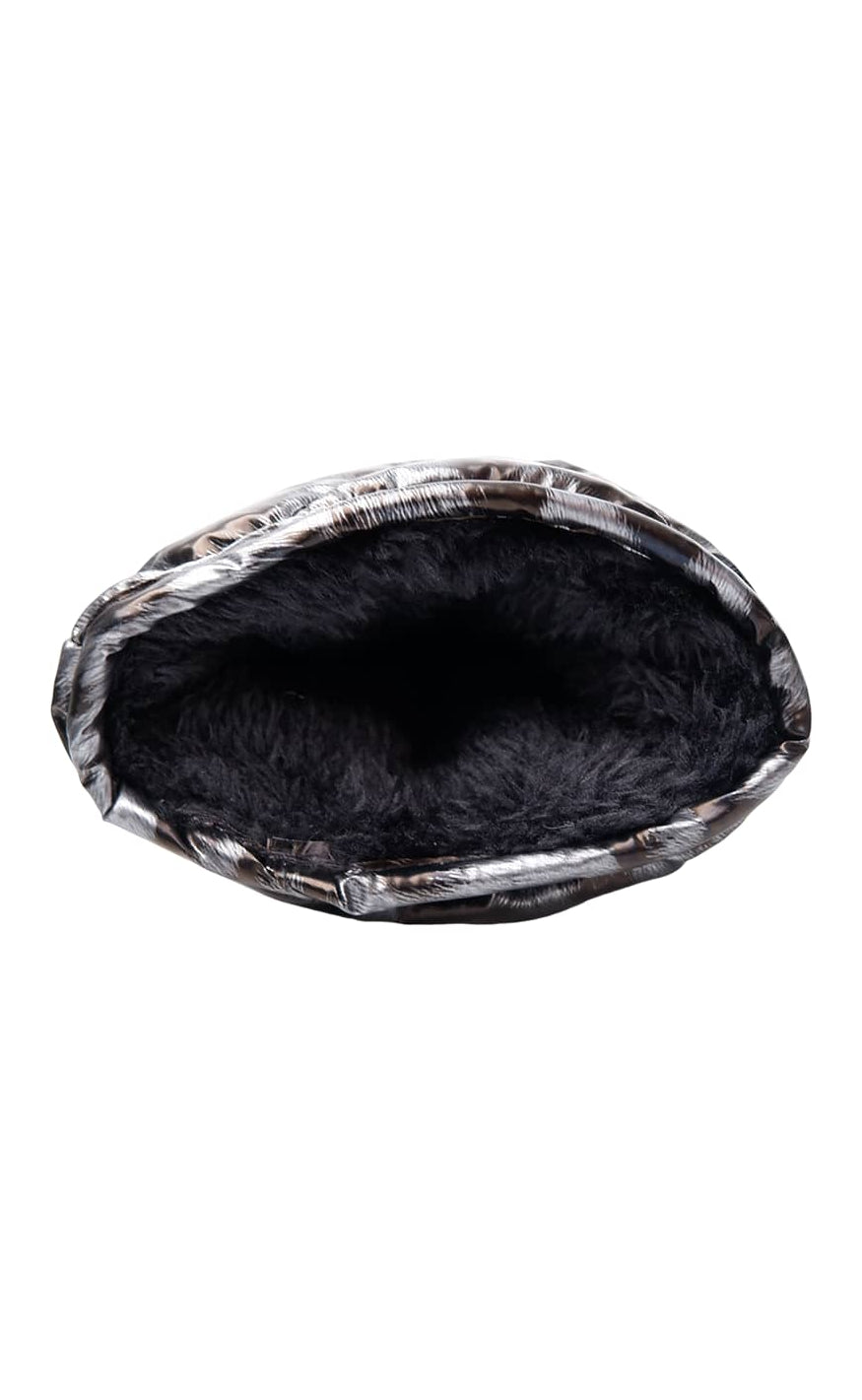 Black Colour Vanter - Nadina - Gun Metal Leo