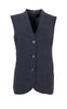 Black Colour Vest - Avenue - Dark Grey