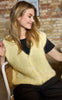 Black Colour Vest - Joerk - Lt. Yellow