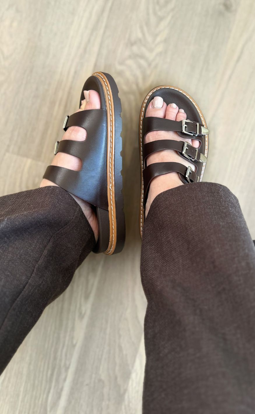 Chosen Sandaler - Mathilde - Dark Brown
