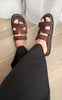 Chosen Sandaler - Tania - Dark Maroon