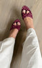 Chosen Stiletter - Yasmin Dot - Burgundy