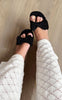 Chosen Stiletter - Line Bow - Black
