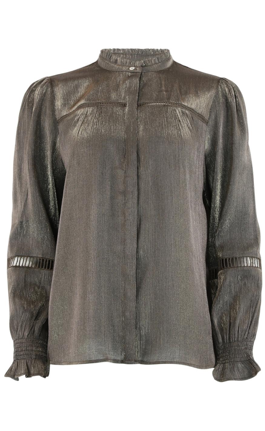 Continue Bluse - Asta Chroche - Latte