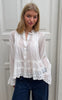 Continue Bluse - Audrey LS - White