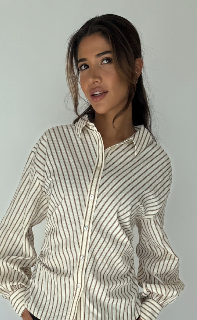 Continue Bluse - Coco - Stribe